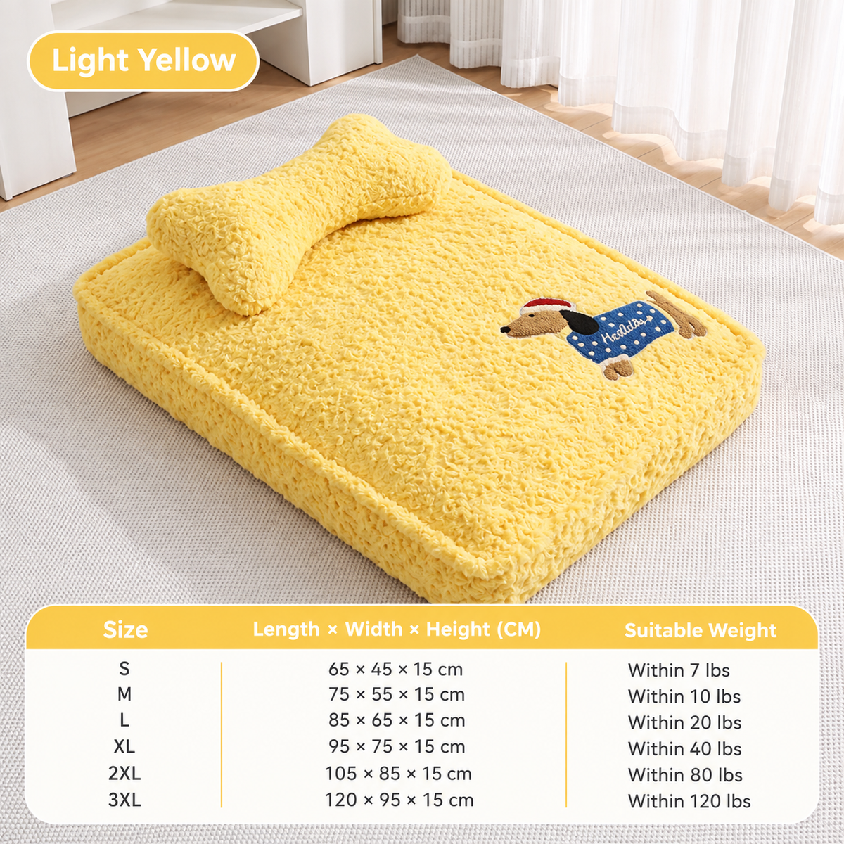 Tatami bed/sofa for pets with pillow