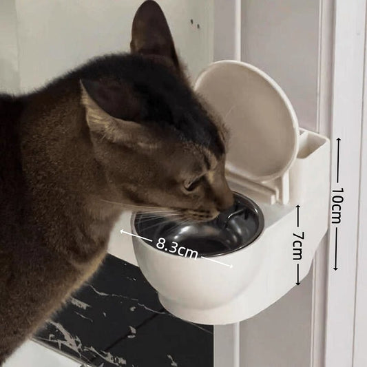 Cat water bowl toilet design