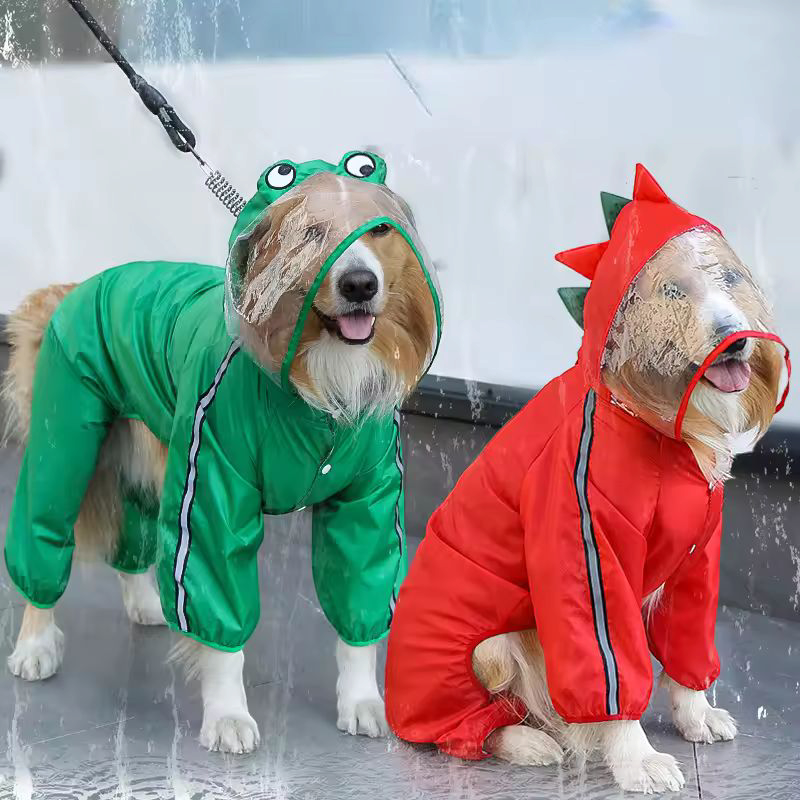 Dog rain coat