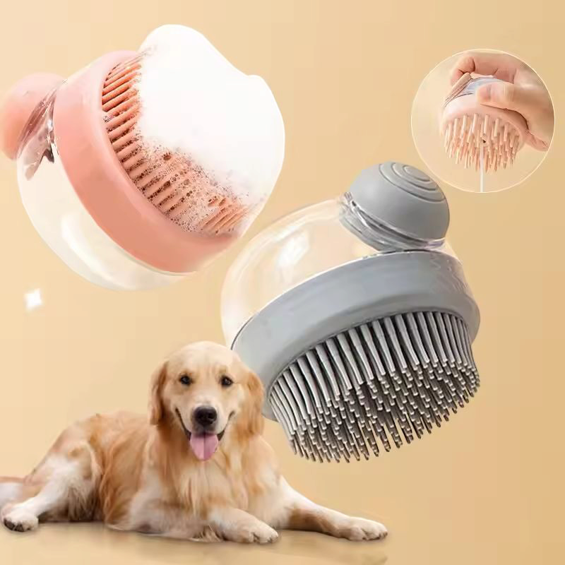 Gentle massage bath brush